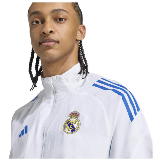 Adidas Ανδρική ζακέτα Real Madrid 25/26 Presentation Track Top Adidas Ανδρική ζακέτα Real Madrid 25/26 Presentation Track Top